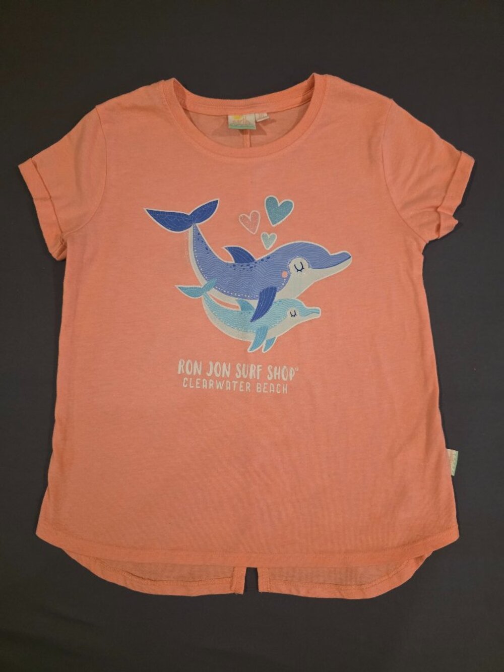 Earth Nymph Girls Size 10 (9-10 Yrs) Clearwater Beach Shirt